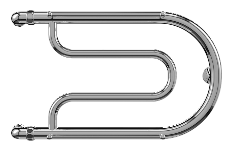 Фокстрот AISI 32х2 320х700 Полотенцесушитель  TERMINUS Хабаровск - фото 2