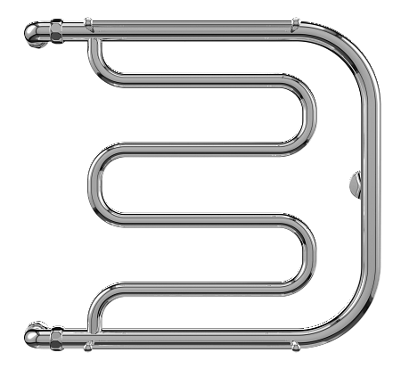Фокстрот AISI 32х2 600х500 Полотенцесушитель  TERMINUS Хабаровск - фото 2